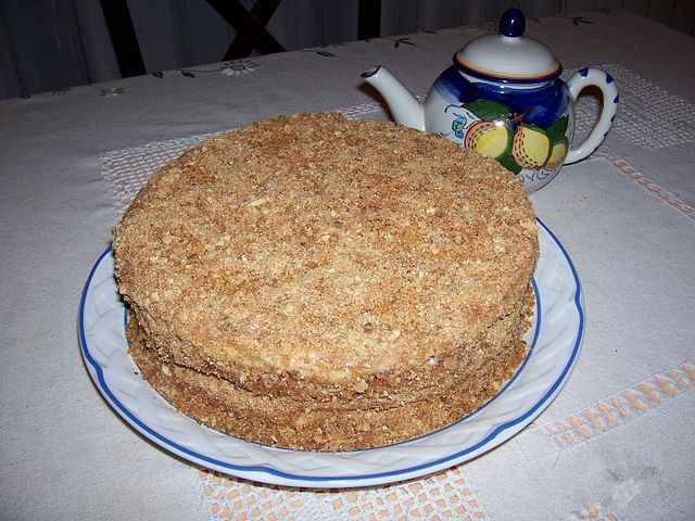 Торт рыжик по госту рецепт с фото пошагово