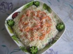 Салат из крабовых палочек с креветками
