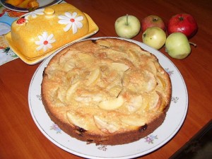 Пирог Яблочная фантазия