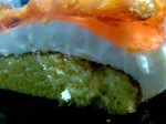 Бисквитно-творожно-абрикосовый десерт